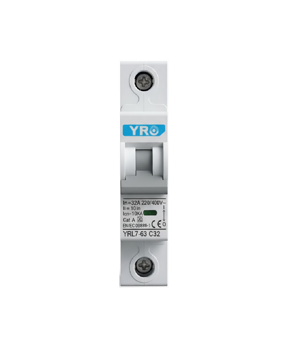 Interruptor Automático YRO YRL7 Unipolar 32A 6kA 110/220V  AC