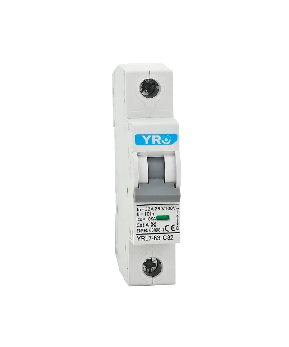 Interruptor Automático YRO YRL7 Unipolar 63A 6kA 110/220V AC - Imagen 3