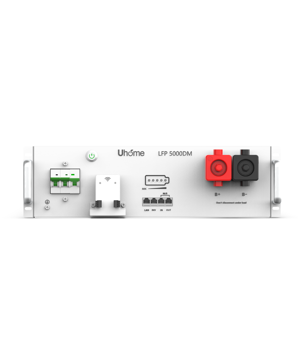 Batería de Litio 5kWh 48V Rack Uhome LFP 5000DM